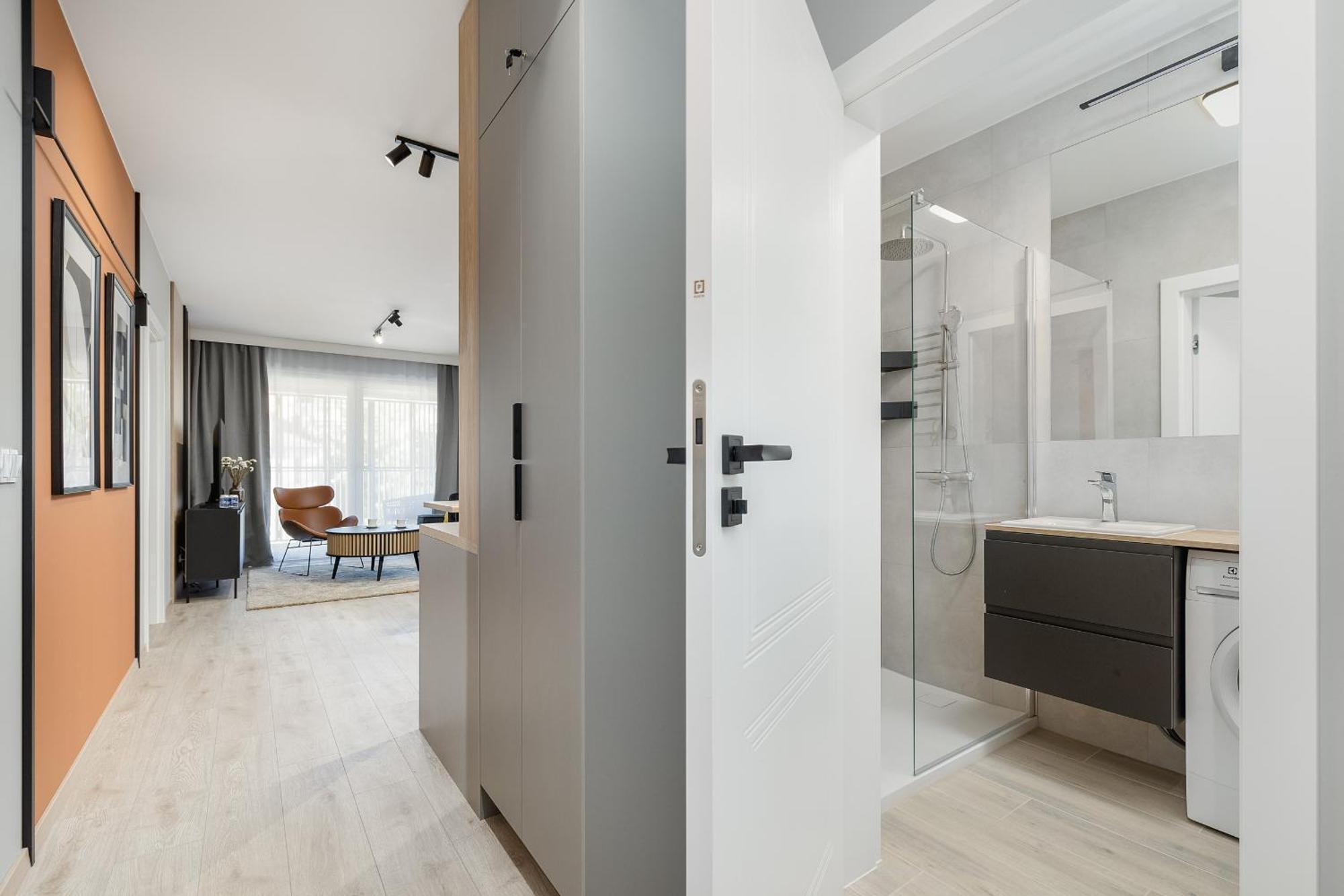Nowoczesny I Elegancki Apartament A212 Z Balkonem I Parkingiem By Noclegi Renters Miedzyzdroje Bagian luar foto