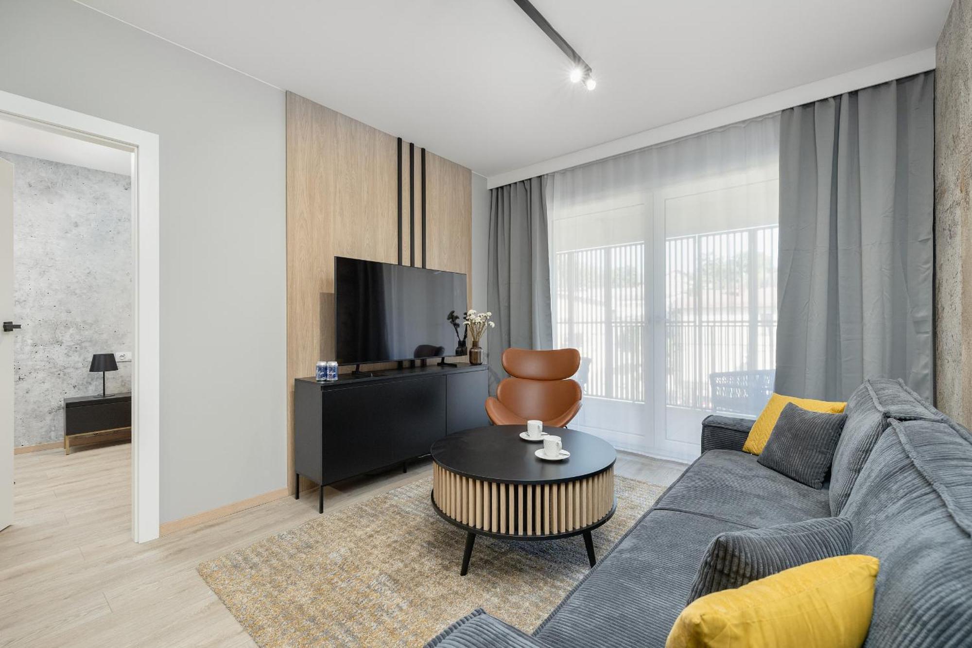 Nowoczesny I Elegancki Apartament A212 Z Balkonem I Parkingiem By Noclegi Renters Miedzyzdroje Bagian luar foto